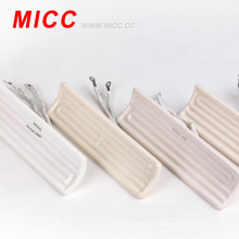 MICC longue durée de vie en céramique chauffe-infrarouge infrarouge blanc et noir